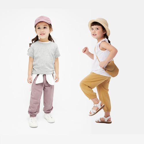 WATOCHE Toddler 3 Pack Soft Cotton Bloomers Sweatpants