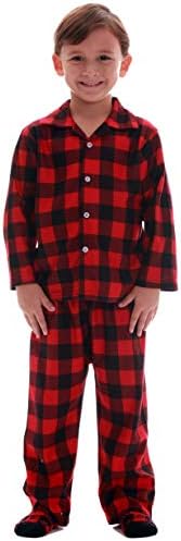 Followme Family Buffalo Plaid Pajamas Set with Socks