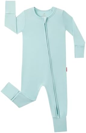EASWEET Bamboo Viscose Zipper Pajamas Perfect Comfort for Baby
