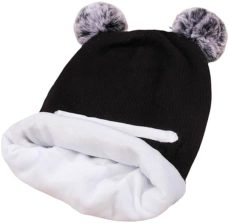 Baby Winter Thick Warm Skullie Hats with Earflaps for Kids