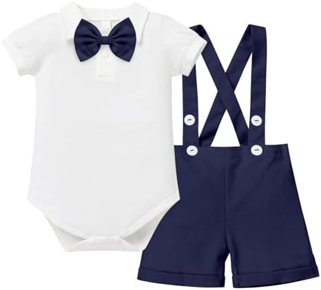 Baby Boys 1st Birthday Formal Onesie