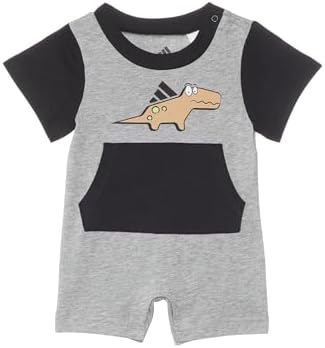 Adidas Baby Boys Color-Block Romper Regular Fit
