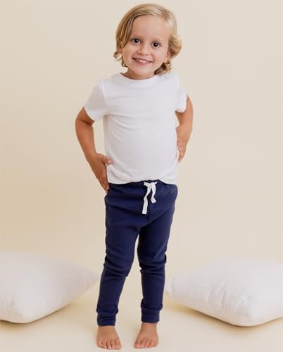 Organic Stretchy Baby Joggers for Kids