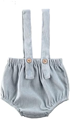 Emmababy Knit Suspender Overalls for Baby Boys and Girls
