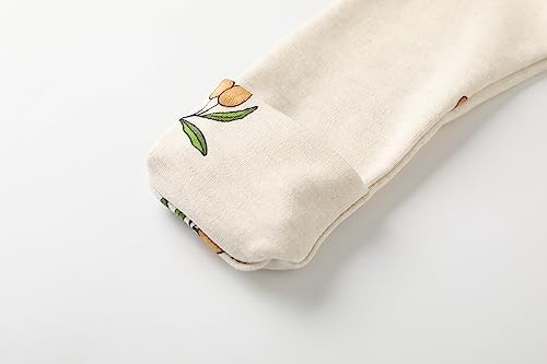 O2 BABY Organic Cotton Zip-Front Pajamas