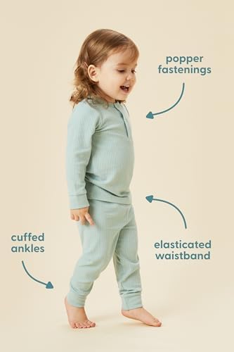 MORI Baby Unisex Pajama Set for Boys and Girls