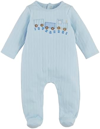 Mud Pie Childrens Train sleeper with Pointelle detail