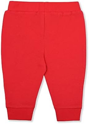 Sesame Street Boys Elmo BodySuit Jogger Set RedWhite for Newborn Infant
