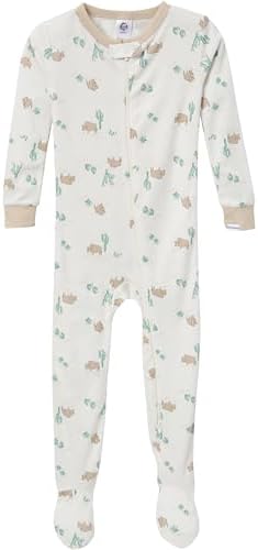 Gerber Baby Boys 4-Pack Footed Pajamas for Kids