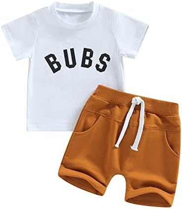 Perfectly Pordered Newborn Summer Outfit for Baby Boy