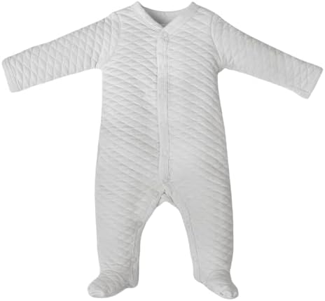 MINICO Unisex Baby Footie Jumpsuit - Soft Cozy Autumn Winter