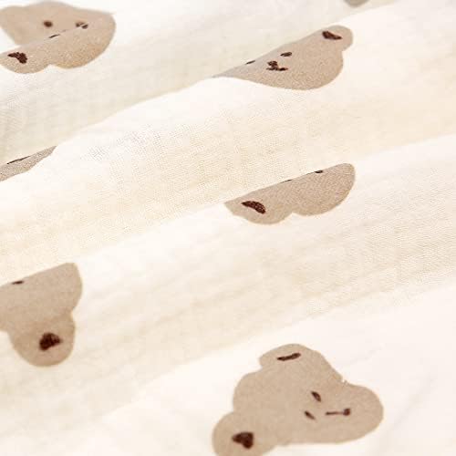 PAUBOLI Baby Muslin Robe 0-24 Months