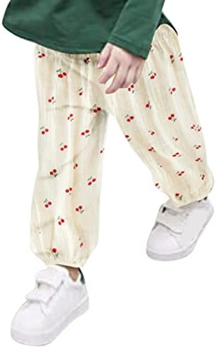Generic Childs Linen Elastic Harem Pants for Boys