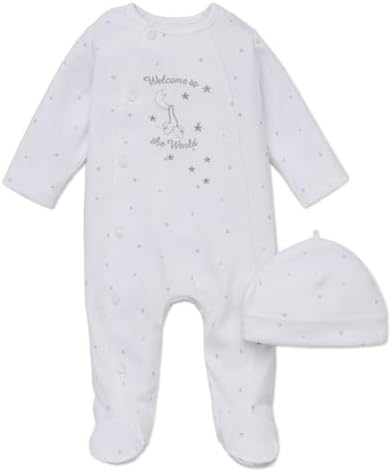 Little Me 2-Piece Baby Footies Sleepers