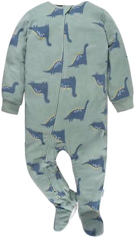 Flame Resistant Fleece Footed Pjs