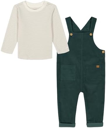 Stylish Baby Boys 2-Piece Overall Set