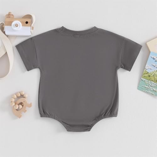 Merqwadd infant boys and girls Bubble Romper T-Shirt Bodysuit