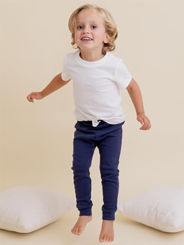Organic Stretchy Baby Joggers for Kids