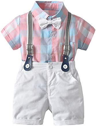 Boarnseorl Gentleman Outfits Baby Boys Set 3M to 3Yr