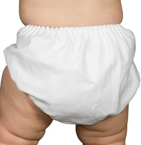 Perfect IC Collections Baby Boys White Batiste Diaper Cover Bloomers