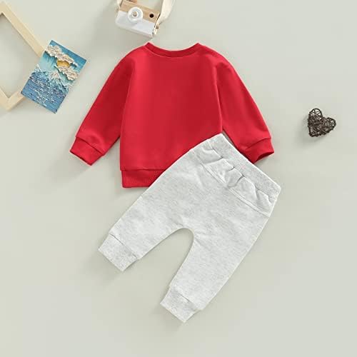 Valentines Day Toddler Boy Outfit Set