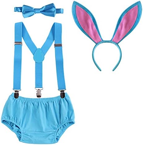Adorable 4-Piece Baby Boy 1st Birthday Set