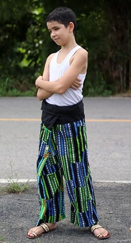 Thiefs Choice Thai Fisherman Hire Wrap Pants for Boys