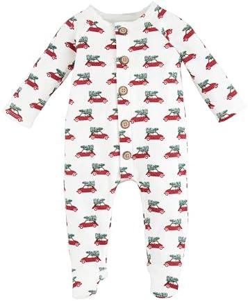 Mud Pie Boys Baby Christmas Car Sleepy