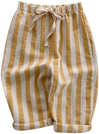 Boys Cotton Linen Harem Bloomers Pants Toddler