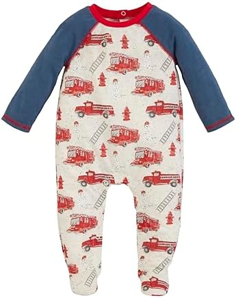 Mud Pie Sleepy Baby Firetruck