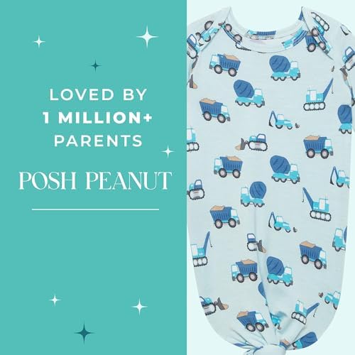 Perfect Newborn Gown Easy Tie Bamboo Viscose No-Splash Sleepers