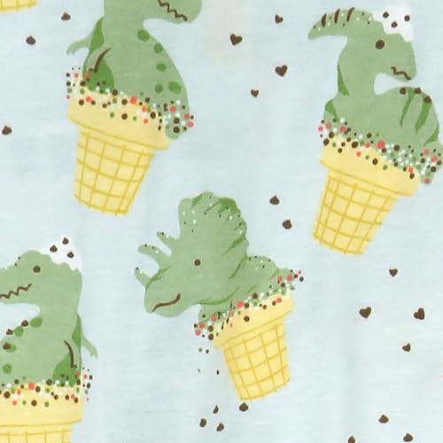 HonestBaby Organic Cotton Non-Slip Pajamas for Baby Boys