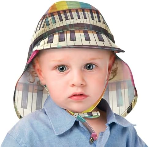 Vibrant Flip-Flop Design Baby Sun Hat UPF 50 Toddler Boy