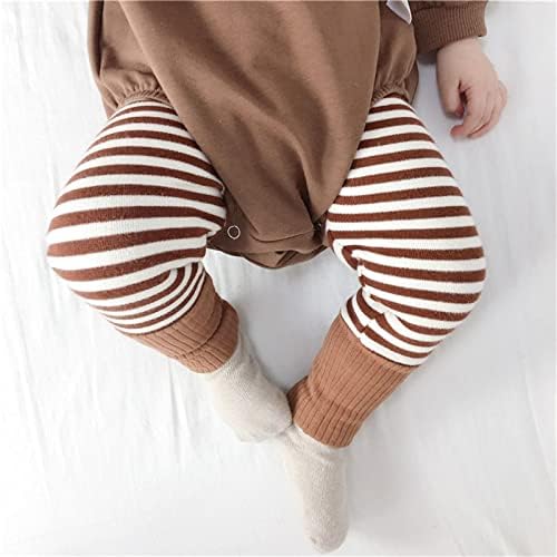 Boys Striped Elastic Waist Cotton Fall Winter Multi-Pack Legging