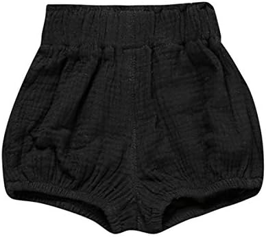 5-Piece Cute Baby Stripe Linen Blend Shorts