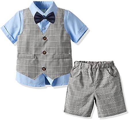 Carlstar Baby Boys Formal Outfit Set 4pcs