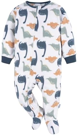 Flame Resistant Fleece Footed Pjs