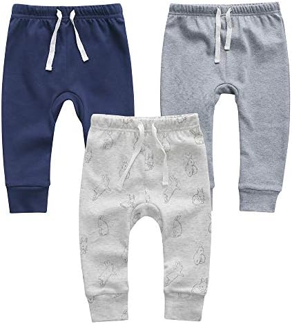 Organic Stretchy Baby Joggers for Kids