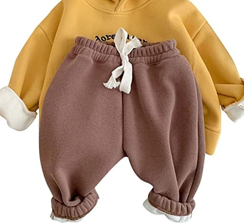 Premium Fleece-Lined Striped sweatpants - Toddler Kids