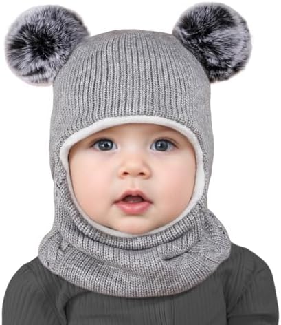 Perfect Winter Hat Scarf Set for Toddlers Warm Cotzee for Baby