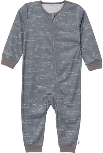 Gerberloose-fit polyester jersey footless pajamas for growing little boys