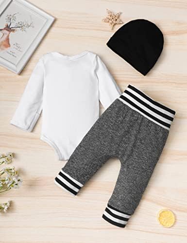 Fommy Newborn Baby Set - Romper Pants Hat