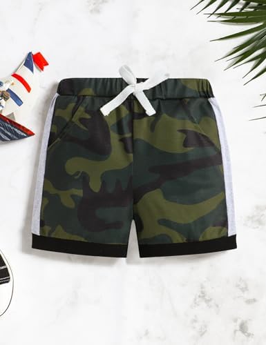 Crazyme Striped Toddler Boys Clothes Set