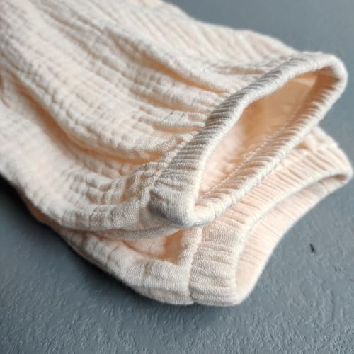 Heamoe Kids Cotton Linen Ankle Length Pants for Boys Girls Toddlers