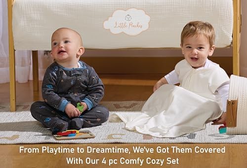 Stunning 4-Piece Baby Sleepwear Set for Boys