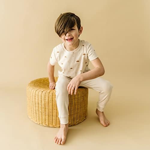 MakeMake Organics GOTS Certified Organic Cotton Baby Outfit for Infants