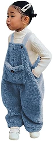 Comfortable Solid Winter Romper for Toddler Boys and Girls