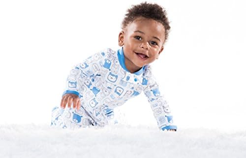 Lamaze Baby Boys Super Combed Natural Cotton Sleep N Play 2 Pk