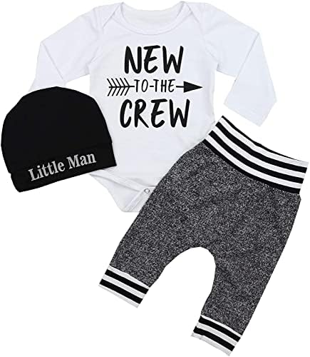Fommy Newborn Baby Set - Romper Pants Hat