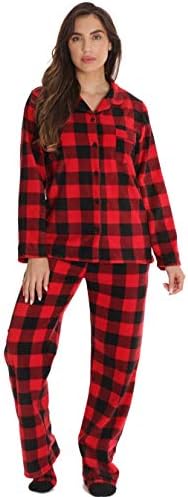 Followme Family Buffalo Plaid Pajamas Set with Socks